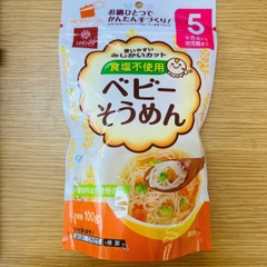 Mì Somen Hakubaku Baby tách muối cho trẻ từ 5 tháng gói 100g
