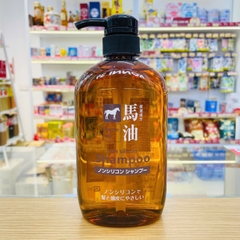 Dầu gội mỡ ngựa Kumano Horse Oil Natural Hair 600ml