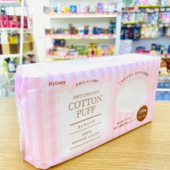 Bông tẩy trang Cotton Puff 130 miếng