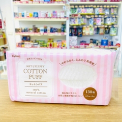 Bông tẩy trang Cotton Puff 130 miếng