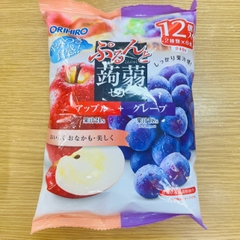 Thạch Orihiro mix 2 vị hoa quả 12 chiếc x 18g (nhiều vị) (Vị táo và nho 240g)