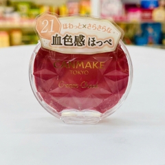 Má hồng dạng kem Canmake Cream Cheek 21 - Màu cam đào