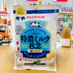 Kẹo UHA vị sữa muối Tokuno Milk 8.2 gói 75g
