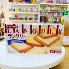 Bánh quy Languly kẹp kem vani hộp 82,5 gr