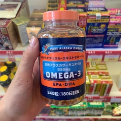 Dầu cá hồi Pure Alaska Omega 3 - mẫu mới 540 viên (tăng 90v so với mẫu cũ)