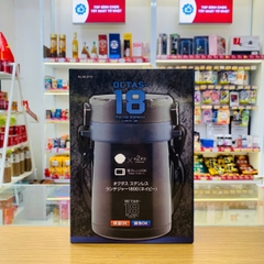 Cà Men / hộp cơm giữ nhiệt 3 ngăn Pearl Metal Octas 18