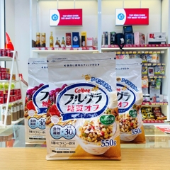 Ngũ cốc Calbee ít đường (trắng) 550g