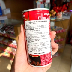 Cà phê rang than Sangariga 185g/lon