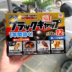 Viên diệt gián sinh học Earthchem Nhật Bản 12 viên