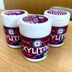 Kẹo cao su Xylitol Lotte Nhật Bản vị nho 133g