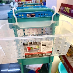 Giỏ nhựa có móc treo tiện tích Sanada Wide