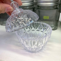 Hũ đựng bánh kẹo, mứt tết phòng khách Diamond 150ml