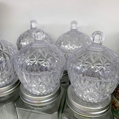 Hũ đựng bánh kẹo, mứt tết phòng khách Diamond 150ml