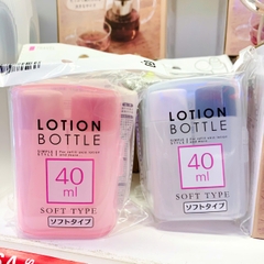 Set 2 lọ chiết mỹ phẩm 40ml kèm hộp đựng