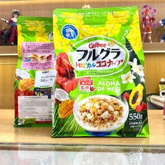 Ngũ cốc Calbee hoa quả (xanh lá)