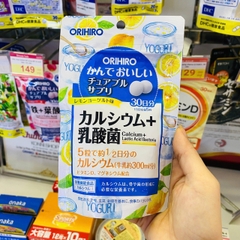 Viên nhai Canxi lợi khuẩn vị chanh sữa chua 150 viên