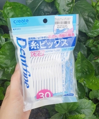 Tăm nha khoa Create Dental Floss hình chữ Y gói 30 chiếc