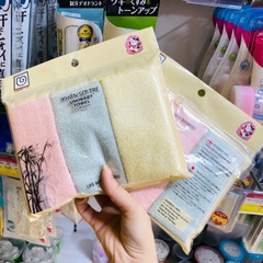 Set 3 khăn mặt sợi tre S'Baby Unobaby 25x25 cm