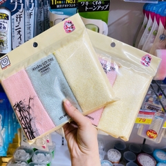 Set 3 khăn mặt sợi tre S'Baby Unobaby 25x25 cm