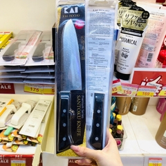 Dao đa năng lưỡi rộng thái thịt cá rau KAI Hocho Santoku 165mm