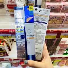 Kem CC nâng tông trắng sáng da Transino SPF50