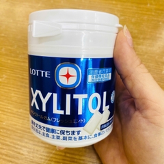 Kẹo Singum Lotte Xylitol vị bạc hà (xanh dương)