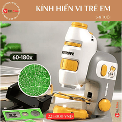 Đồ chơi kính hiển vi trẻ em khám phá thế giới phóng đại lên tới 200 lần