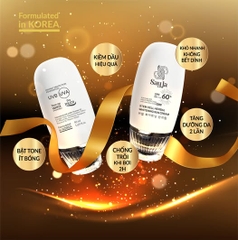 Kem Chống Nắng Sayja Nâng Tone Dưỡng Trắng SPF60 PA+++ | Kiểm Dầu, Chống Trôi, Phù Hợp Mọi Loại Da