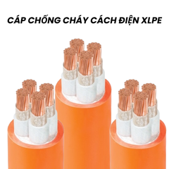 CÁP CHỐNG CHÁY CÁCH ĐIỆN XLPE, KHÔNG GIÁP, CÓ VỎ BỌC