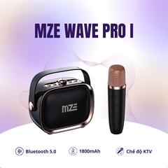 Loa bluetooth mini karaoke MZE Wave Pro I BS01