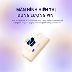 Sạc dự phòng mini không dây MZE Power Plus Go I - BC02, dung lượng 5000mAh