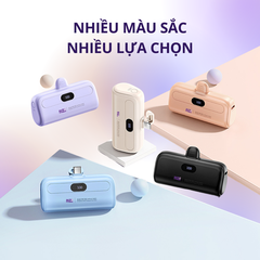 Sạc dự phòng mini không dây MZE Power Plus Go I - BC02, dung lượng 5000mAh