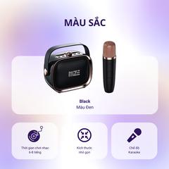 Loa bluetooth mini karaoke MZE Wave Pro I BS01