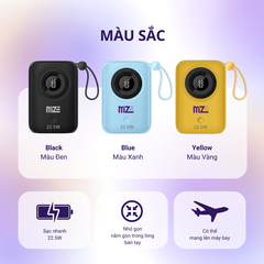 Sạc dự phòng nhỏ gọn, mini  MZE Power Plus Pro I - BC01