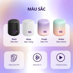 Loa bluetooth không dây,  mini MZE Wave Go I - BS02