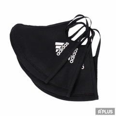 Khẩu trang đen logo 3 c / pack