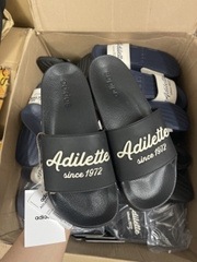 Dép Adidas ADILETTE SHOWER Since 1972 : Đen và Shadow Navy