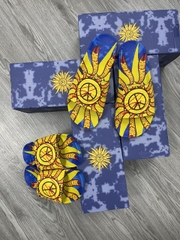 Dép SEAN WOTHERSPOON X HOT WHEELS ADILETTE SLIDES NEW - GX9756