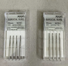 Mũi phẫu thuật Mani Surgical Burs MZB+