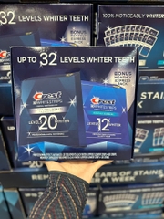 Set miếng dán trắng răng Crest 3D Whitestrips Professional Effects