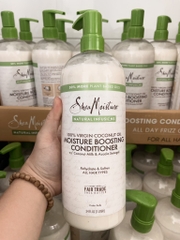 Dầu xả Shea Moisture Natural Infusi Moisture Boosting Conditioner Coconut Milk & Acacia Senagal Cho Tất Cả Loại Tóc 34oz  (1 Lít)