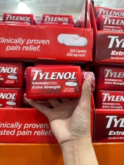 Viên uống giảm đau hạ sốt Tylenol Acetaminophen Extra Strength 500mg 325 Viên