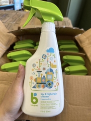 Nước rửa đồ chơi và bàn ghế Babyganics Toys & Highchair Cleaner 502ml