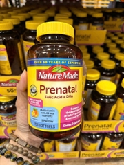 Vitamin cho bà bầu Nature Made Prenatal Multi DHA 200mg 150 viên