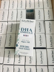 DHA Omega-3 Dạng Giọt LiveWise Baby - DHA thuần chay cho trẻ sơ sinh và trẻ lớn