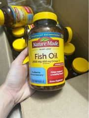 Viên dầu cá Nature Made Fish Oil 1200mg 360mg 230 viên
