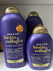 Dầu Xả Kích Thích Mọc Tóc Biotin & Collagen OGX 385ml