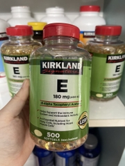Viên Uống Vitamin E Kirkland Signature Vitamin E 400 IU 500 Viên