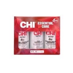 Set 3 món dầu gội, dầu xả, dầu dưỡng tóc CHI Essential Care 3x177ml