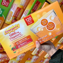 Bột sủi C tăng đề kháng Emergen-C Vitamin C 1000mg 120 gói